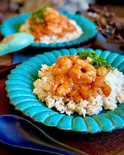 エビチリ丼
