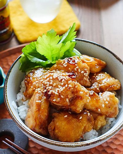 暑い日にも食欲そそる！我が家の甘辛・とり天丼