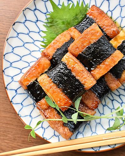 厚揚げde磯辺焼き