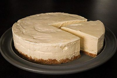 天使のレアチーズケーキ