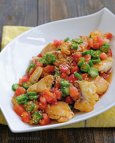 白身魚の夏野菜南蛮漬け