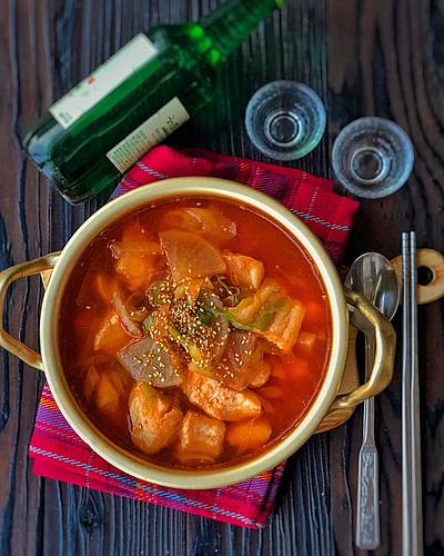 切り身で簡単！＊メウンタン(韓国の白身魚の辛いスープ)＊