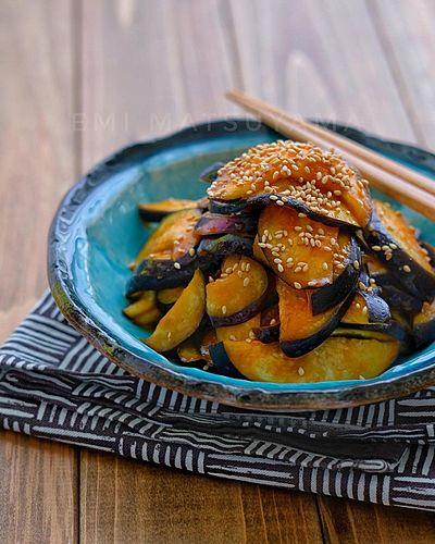 調味料一律大さじ1＊なすのパパッとピリ辛漬け＊