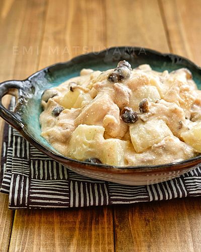 大根と鶏肉の明太クリーム煮＊生クリーム不要