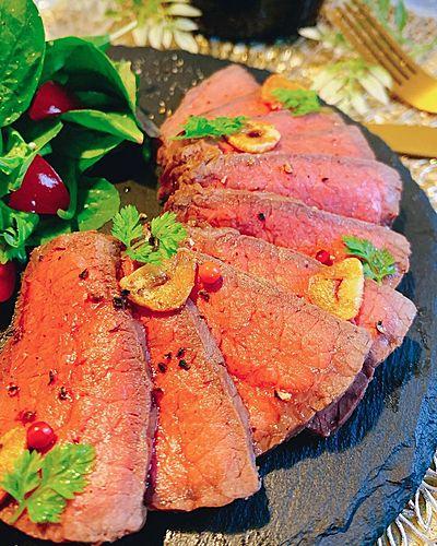 炊飯器で作るローストビーフ