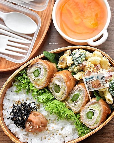 野菜チーズ肉巻きの生姜焼き