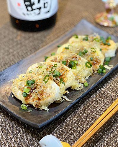 長芋のじゃこチーズ焼き