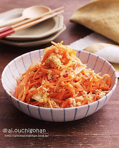 レンチン１発♡にんじんしりしり