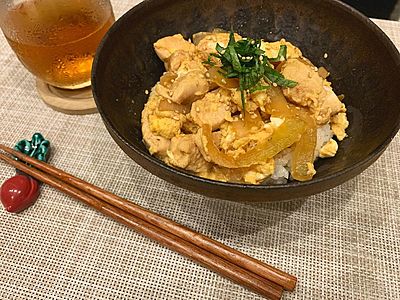 ササミの親子丼