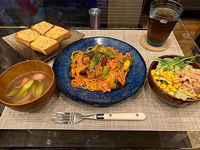 ピリ辛アラビアータ