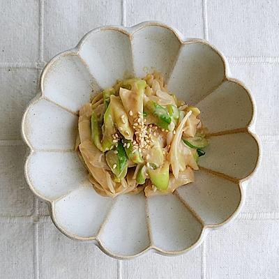 白ねぎの胡麻ごま和え
