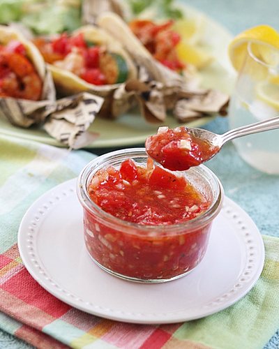 かけるだけでメキシコ気分魔法のトマトサルサソース