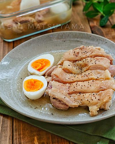 しっとり柔らか！＊旨塩にんにく鶏チャーシュー＊