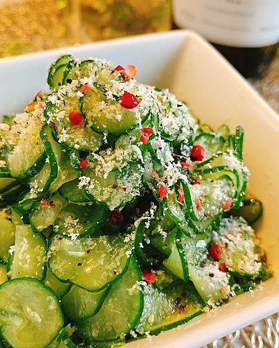 きゅうりのレモンマリネ