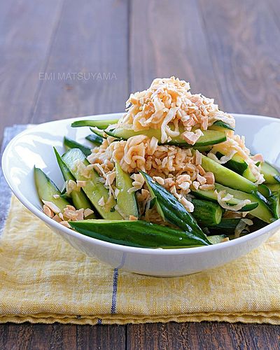 切干大根ときゅうりのソムタム風即席漬け