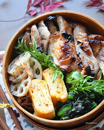 鶏肉のわさてり焼き