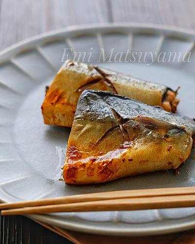 ぽん酢で簡単＊鯖の漬け焼き＊