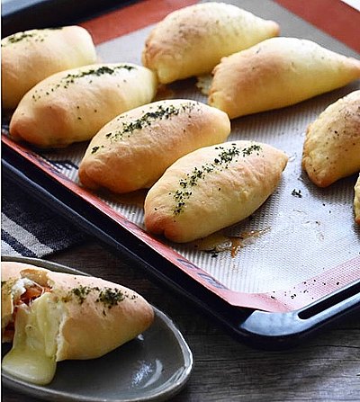 『発酵不要・作り置き】好きな具材で楽しむカルツォーネ風パン