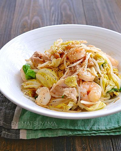 コク旨ちゃんぽん風マヨ炒め