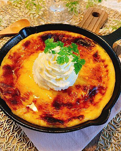 冷たいベイクドプリン