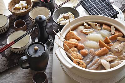 じっくりうまうま。鶏出汁おでん