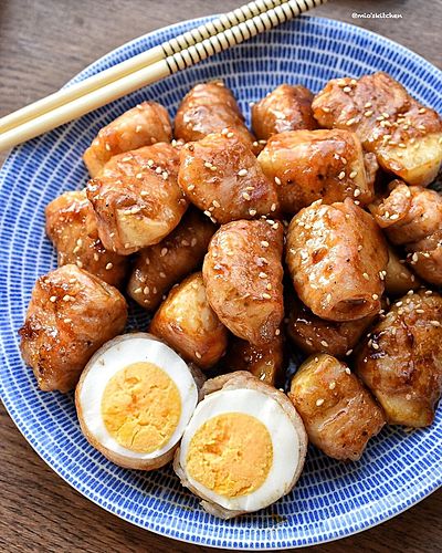 カブのうまダレ肉巻き