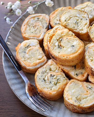 ポテトサラダの甘辛巻き