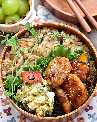 かぼちゃと蓮根の韓国風肉巻き