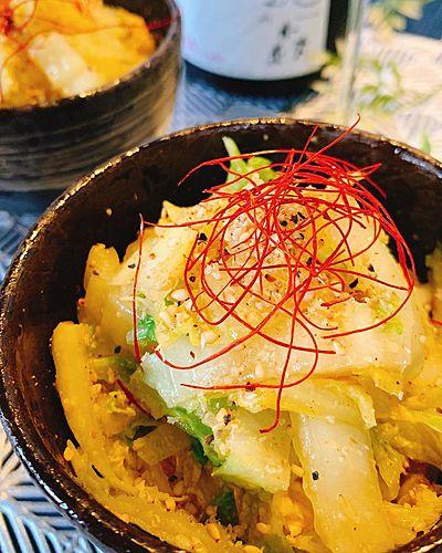 白菜の中華和え