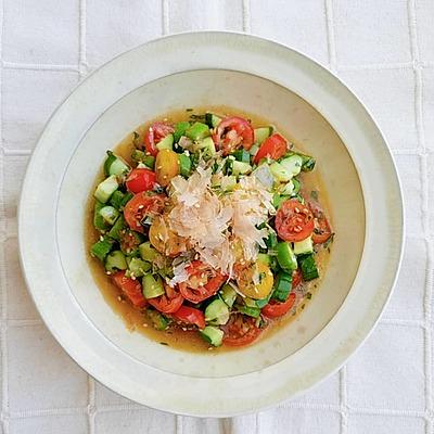 夏野菜の和風マリネ