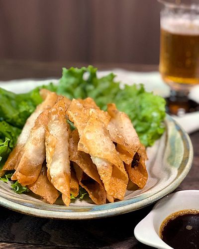 ビールが進む我が家の定番揚げワンタン