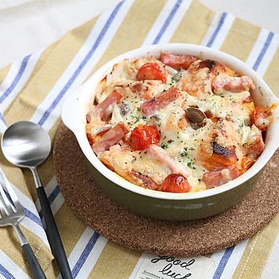 ピザ風フレンチトースト