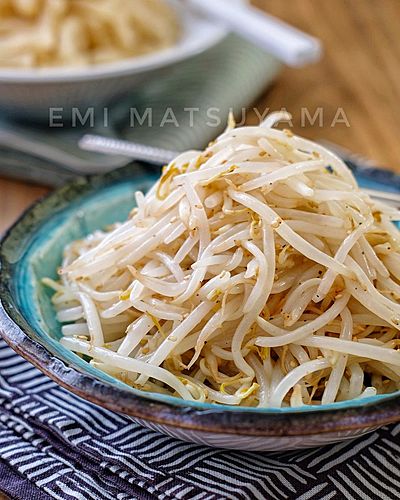 やみつき！＊我が家の基本のもやしナムル＊