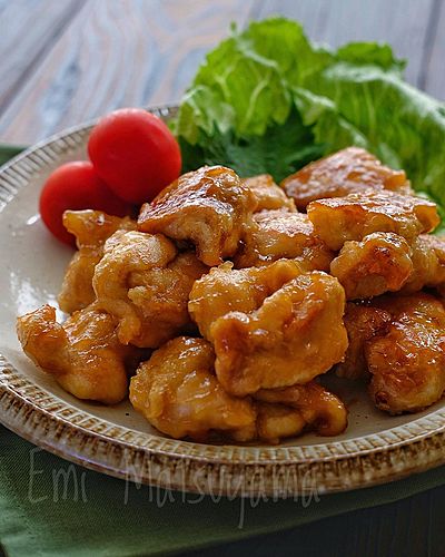 甘辛めんつゆレモンチキン　お弁当に◎