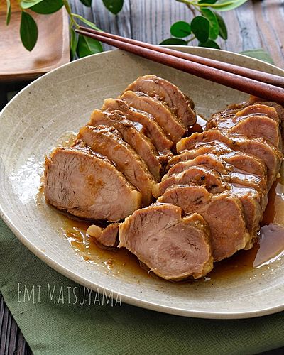 調味料全部大さじ1！＊生姜の効いた煮豚＊