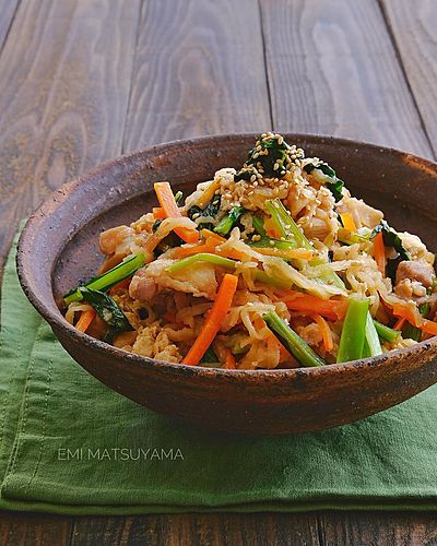 戻し不要！ボリューム満点！具だくさん切り干し大根煮