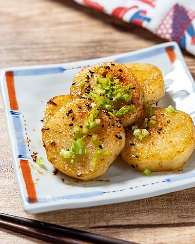 しゃきしゃきホクホク『長いものガリバタステーキ』