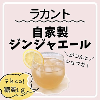 自家製ジンジャエール