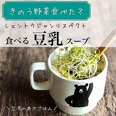 シェントウジャンリスペクト　たべる豆乳スープ
