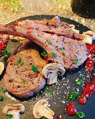 ラムチョップソテー