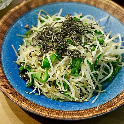 100kcal以内！濃い味で満足感アップ★極旨もやしピーマン