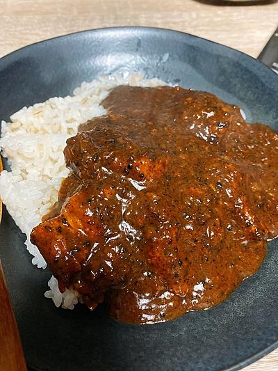 自宅でお店の味！！黒カレー