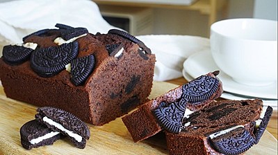 [HMなし] オレオ好きにはたまらない！贅沢なオレオパウンドケーキ