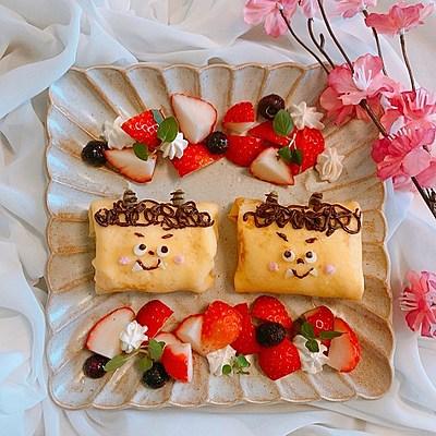 鬼さんの米粉クレープ