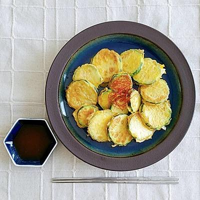 ズッキーニのジョン（チヂミ）