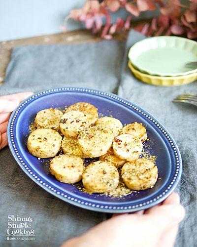 長芋のガーリックソテー