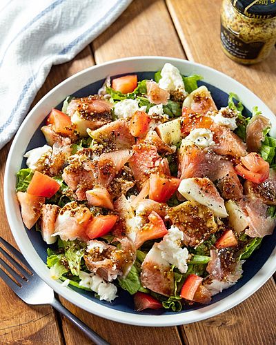 ごちそうデリ風サラダ『生ハムとイチジクのサラダ』