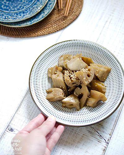 蓮根のこっくり煮