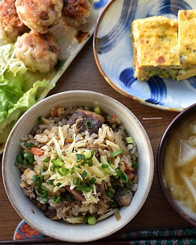 魚缶de炊き込みご飯