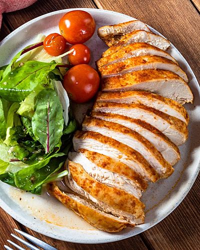 鶏むね活用レシピ『スパイシーローストチキン』